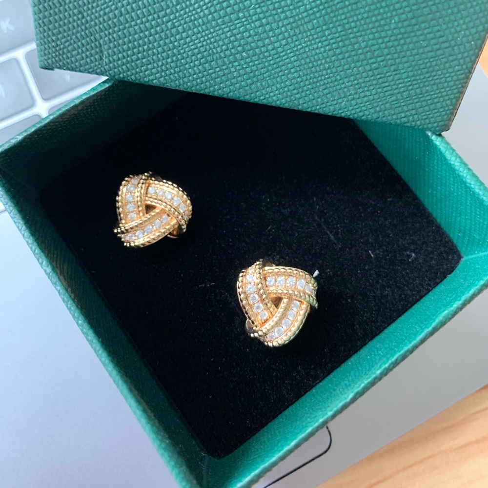 Silver earrings
